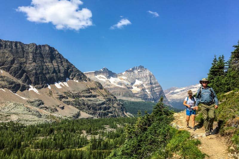 guided backpacking trips alberta