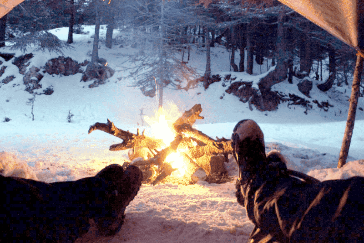 Get Outside - How to Stay Warm Winter Camping